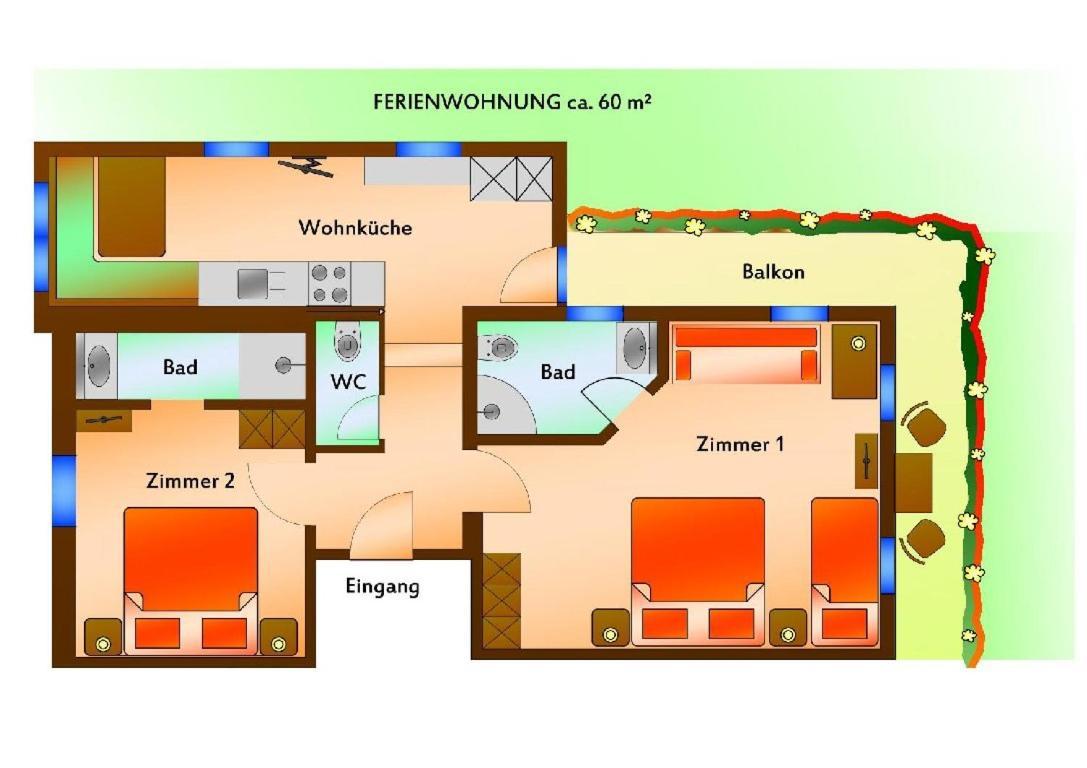 Zoeschgenhof Apartment Matrei in Osttirol Luaran gambar